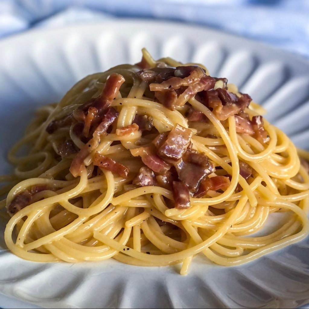 最正統的培根蛋汁義大利麵 / Spaghetti alla&nbsp;carbonara