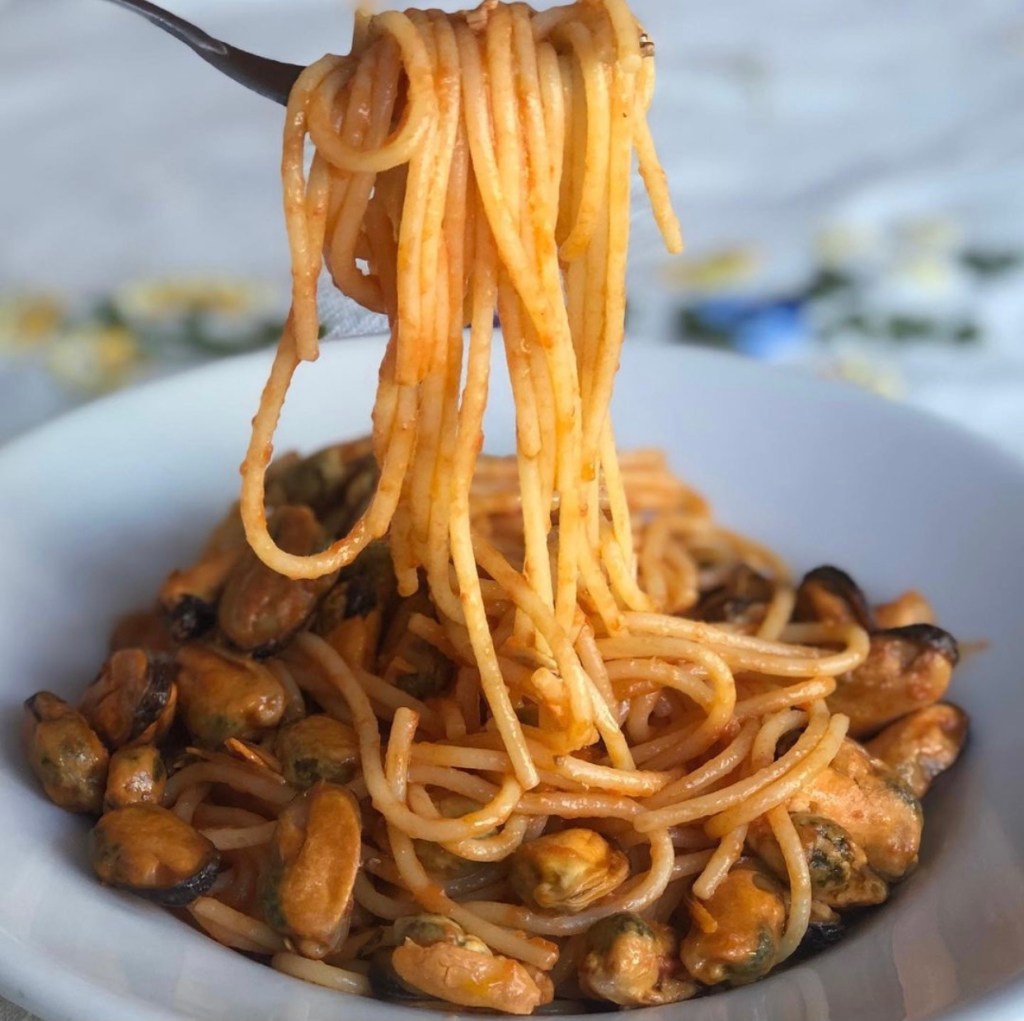 藍貝義大利麵 (無殼版)/ Spaghetti alle&nbsp;cozze