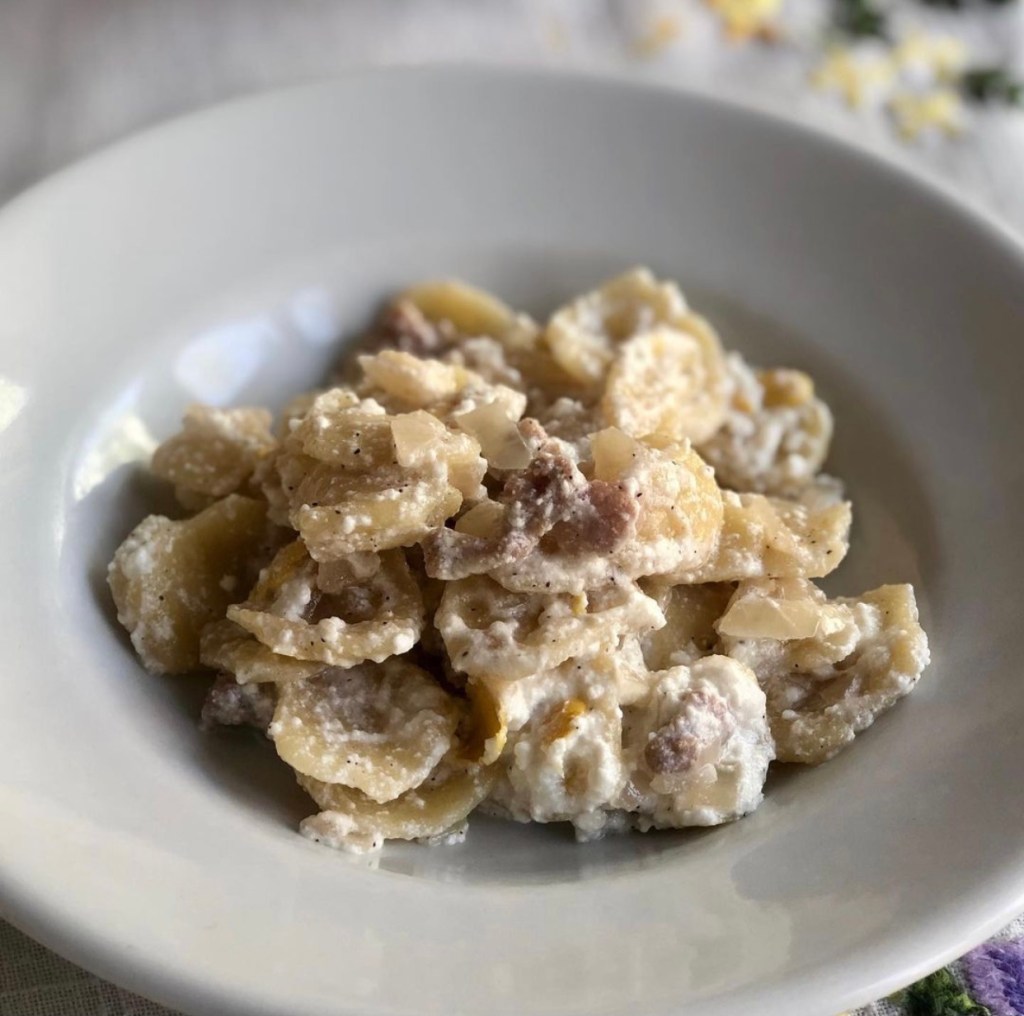 瑞可塔檸檬香腸貓耳朵/ Orecchiette da&nbsp;Mercante