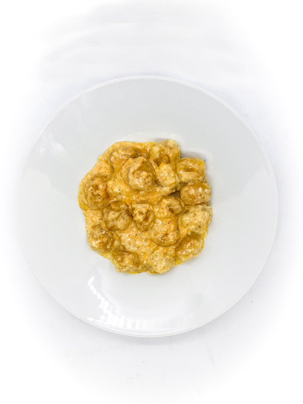 義式南瓜麵疙瘩佐白醬/ Gnocchi di zucca alla salsa bianca e&nbsp;pimentón